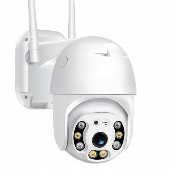 WIFI IP rotācijas kamera 2.0 Mpix, FL 3.6 mm, IR 8, balta