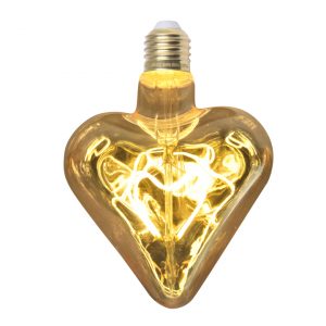 Dekoratīvā spuldze LED Filament SIRDS Vintage Amber E27 190lm, 2,5W, 2000K