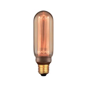 Dekoratīvā LED spuldze DecoVintage Led T45L Amber Pillar 4W E27 200lm  1800K
