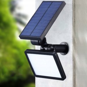 LED dārza prožektors ar saules bateriju