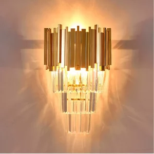 Sienas lampa  - VICO zelta