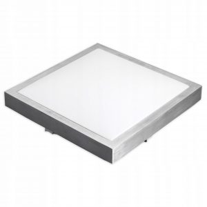 LED kvadrātveida plafons “SOLEN” 18W, 1260lm, 4000K, IP44