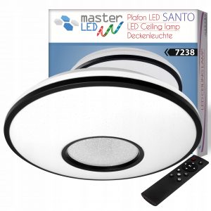 LED griestu plafons “SANTO” 72W- (5040lm, 4000K),  36W- (3000K/6500K)