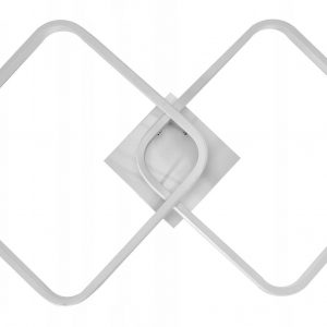LED dekoratīvā griestu lampa “Syntron” balta ar tālvadības pulti 42W, 3360lm