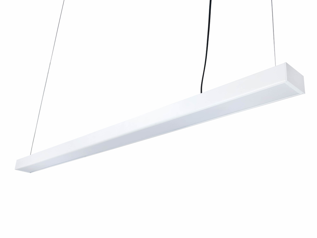 Linea 40W LED piekarināmā griestu lampa - Balta - Neitrāli balta gaisma (4500K)