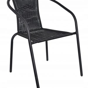 Dārza krēsls- BISTRO melns
