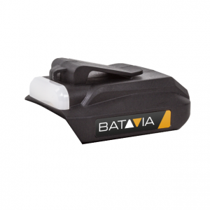 BATAVIA bezvadu 18V USB adapteris un lukturītis