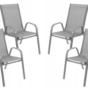 Dārza krēslu komplekts- RELAX (4 gab.)
