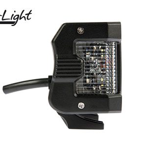 LED BAR W-LIGHT SIDESHOOTER, 25cm, 72W, 4760lm, 5700K, IP67