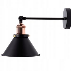 Edison PINK GOLD regulējama metāla sienas lampa