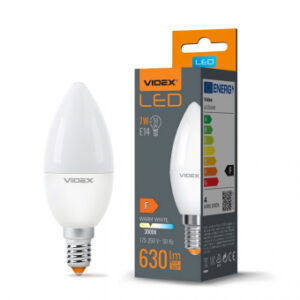 LED Spuldze Videx E14, 7W, 630 Lm, 3000K