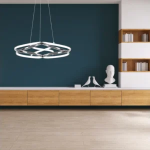 Moderna LED griestu lampa - SPOLETO + tālvadības pults