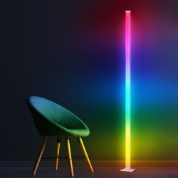 LED Magical RGB  stāvlampa ar tālvadības pulti