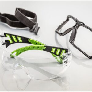 Aizsargbrilles-LOTZEN, melns+zaļš