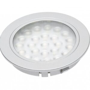 Iebūvējams mēbeļu LED gaismeklis-Alvaro 12V, 1,7W, 130lm, 70°, Pelēks, IP20