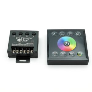 LED RGB WIFI TUYA kontroliera komplekts  12V/24V/ 24A/ 12V-288W/24-576W, IP20