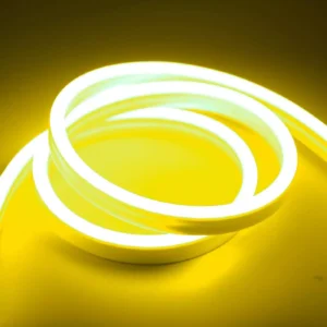 NEON FLEX LED lente 8x16mm 12V | 10W | 1m |IP65| Lemon| CUT 2,5cm