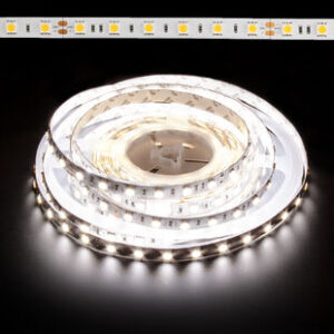 LED lente 12v/ 18W /(600LED/m)/ Neitrāli balta/ IP20