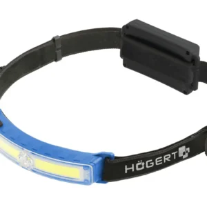 LED galvas lukturis COB USB ar 6 funkcijām