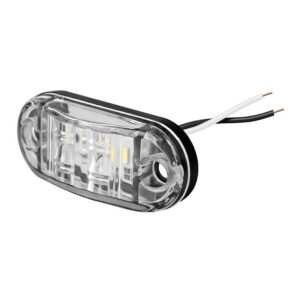 LED marķierlampa 12-24V 2xSMD balta