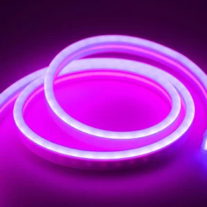 NEON FLEX LED lente 8x16mm 12V | 10W | 1m |IP65|Violeta| CUT 2,5cm