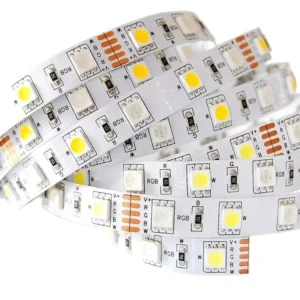 14.4w/m LED Lente/ 12v/ SMD 5050 LED (60LED/m)/ RGBW/ IP20