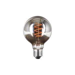 LED Spuldze Filament G80, 2200K, E27, 4W, 250Lm, 360°