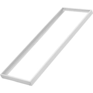 Rāmis LED paneļu (ALPHA PRO) virsmas montāžai 120x30cm, balts