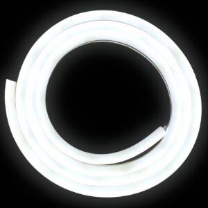 NEON FLEX LED lente 6x12mm |24V | 12W | 1m |IP65|Auksti balta| CUT 5cm