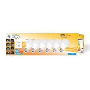 LED Spuldzes 6GAB. E27, 2700K, 12W, 1050Lm, 240°